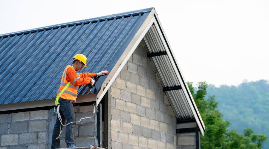Professional metal roof installation in Andersonville, GA